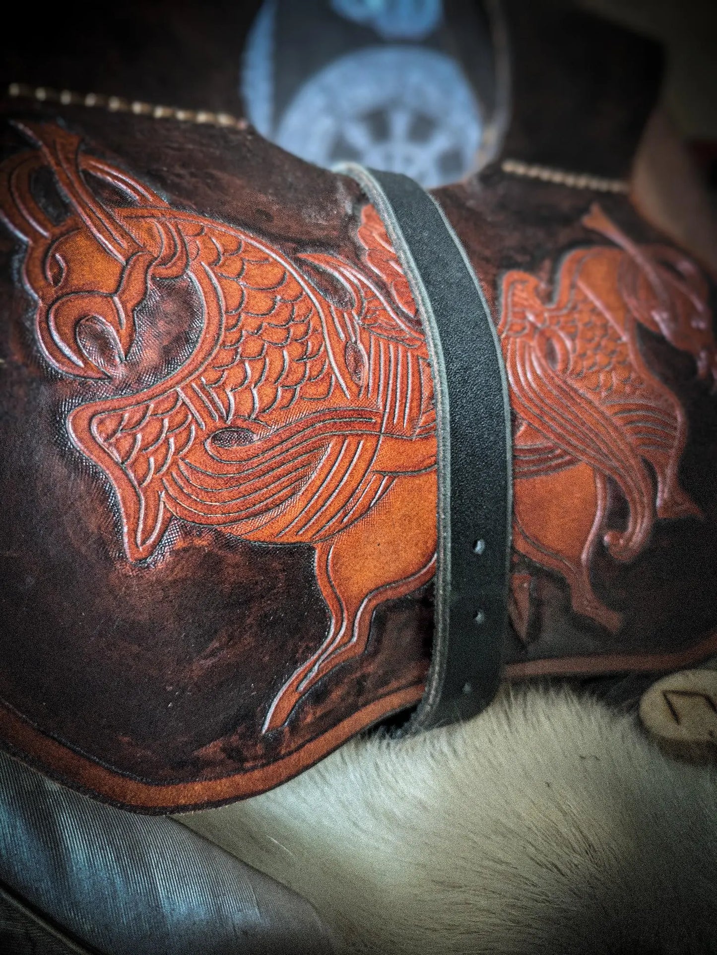 Viking Ravens - Medieval Belt Bag