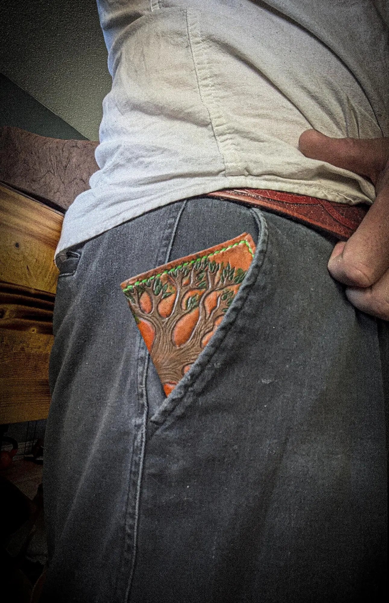 World Tree - Leather Bifold Wallet