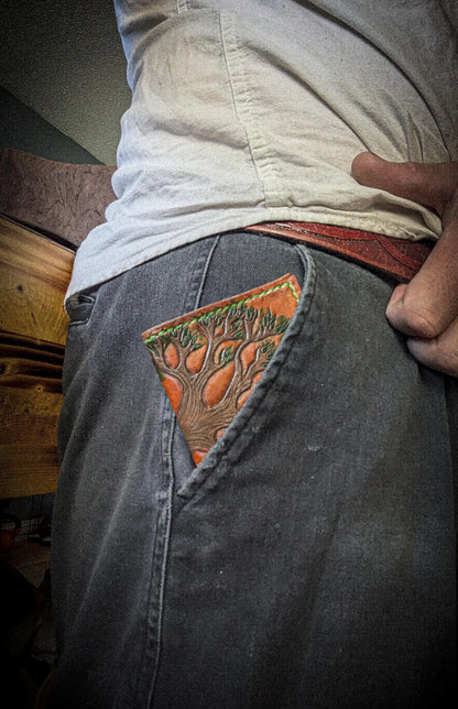 World Tree - Leather Bifold Wallet