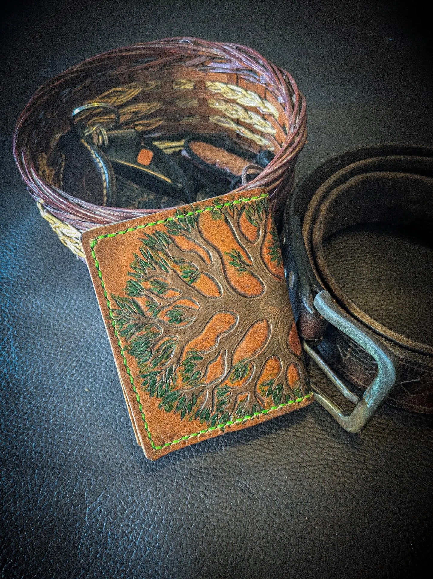 World Tree - Leather Bifold Wallet