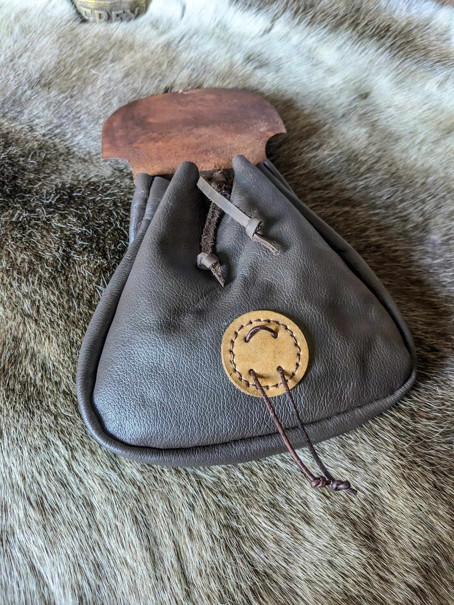 Scythian Stag - Leather Belt Bag