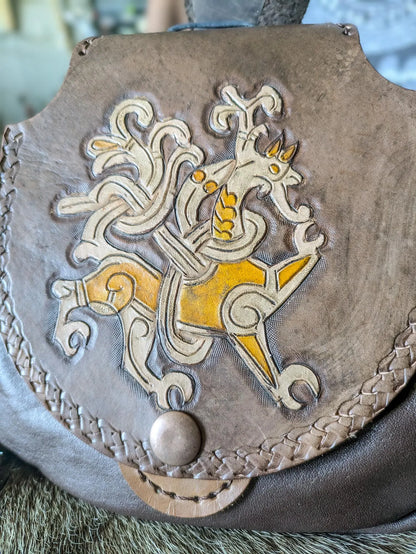 Leather Belt Bag – Viking Beast