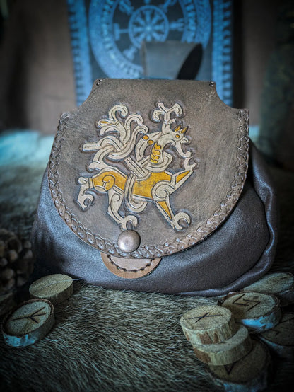 Leather Belt Bag – Viking Beast