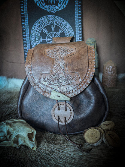 Mjolnir II - Leather Belt Bag