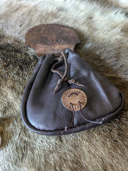 Runestone Serpent - Leather Belt Bag