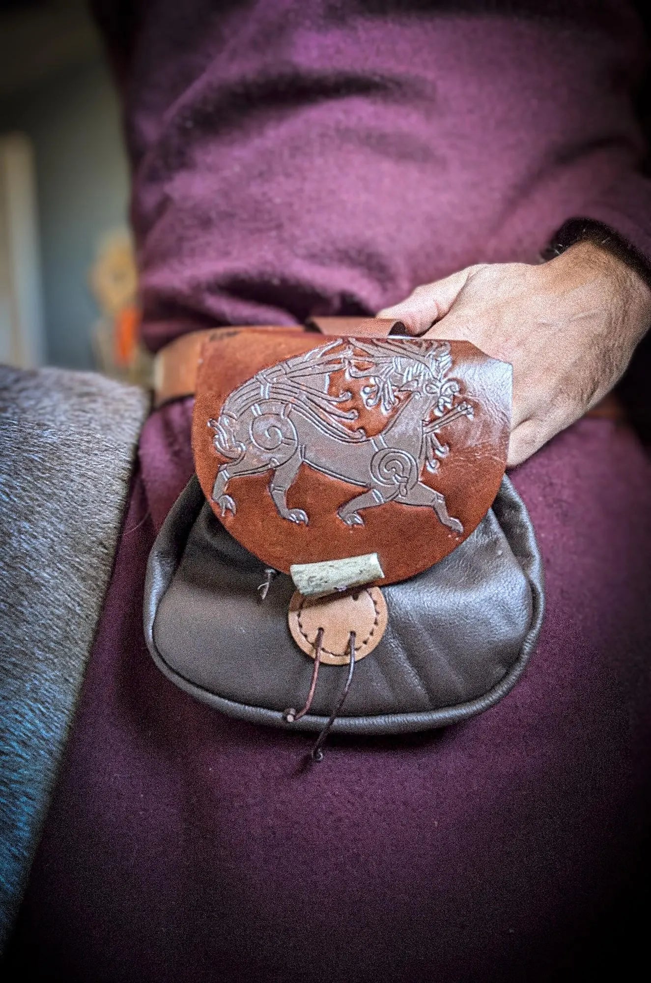 Leather Belt Bag - The Great Beast