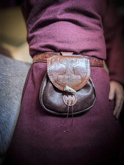 Mjolnir II - Leather Belt Bag