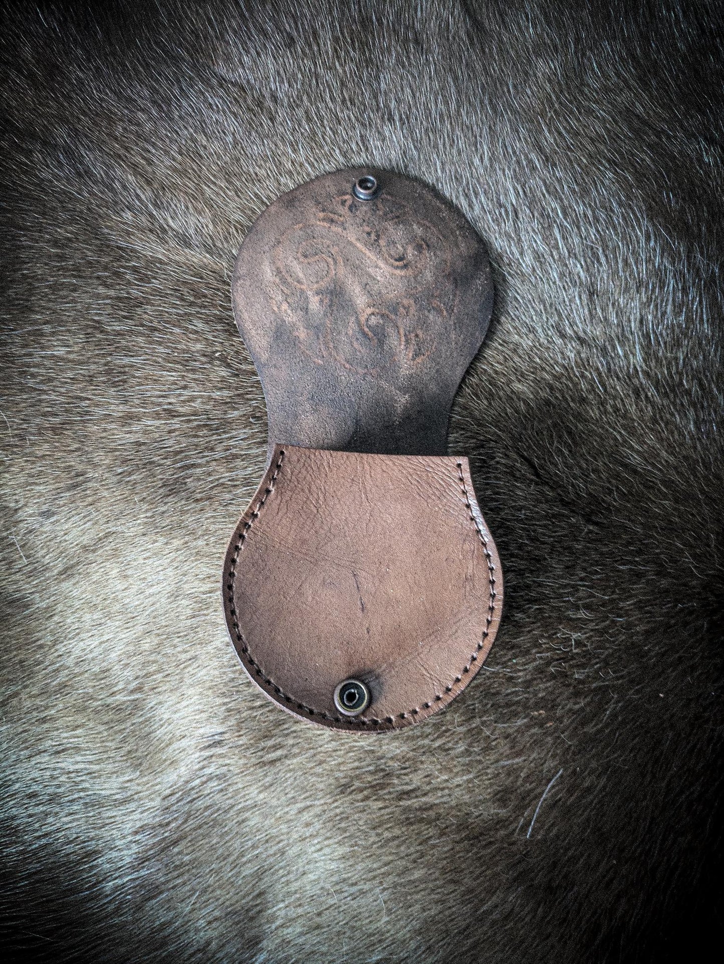 Triskelion - Small Leather Belt Bag
