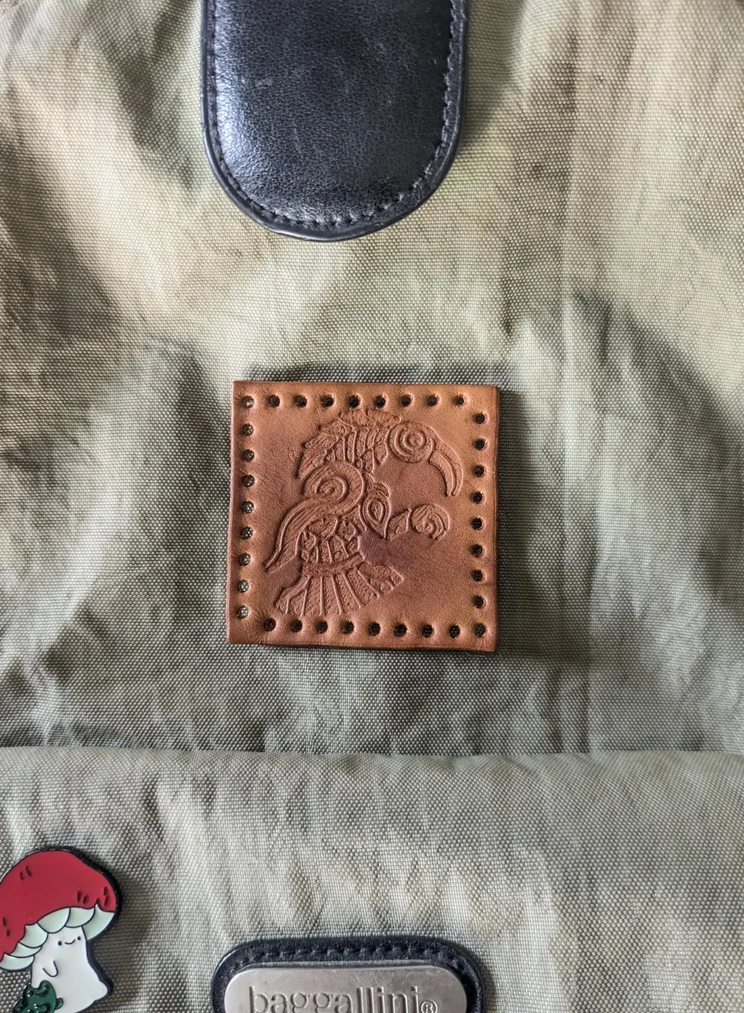 Leather Sew-on Patches - Variety Pack of Pagan Leatherette Patches