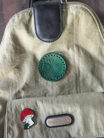 Leather Sew-on Patches - Variety Pack of Pagan Leatherette Patches