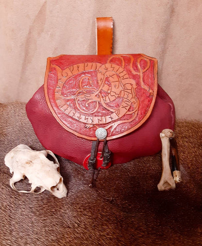 Norse Serpent Belt Bag