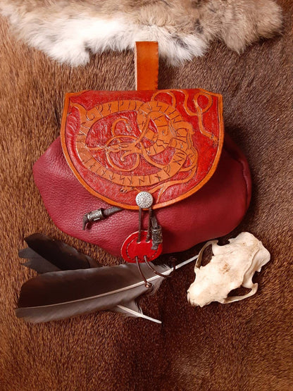 Norse Serpent Belt Bag