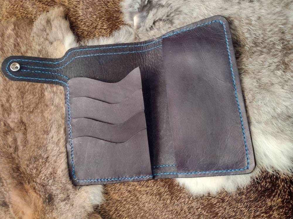 Norse Raven Tall Wallet