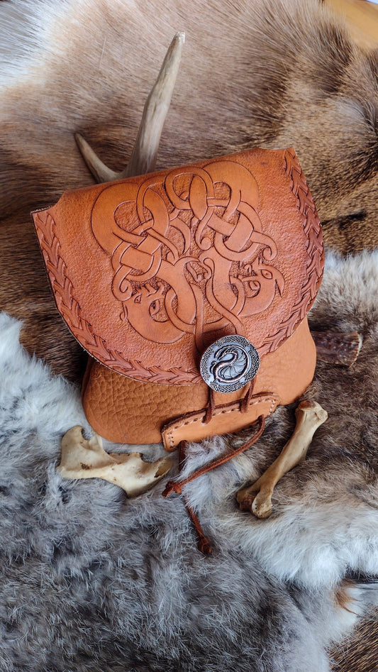 Norse Dragon Belt Bag