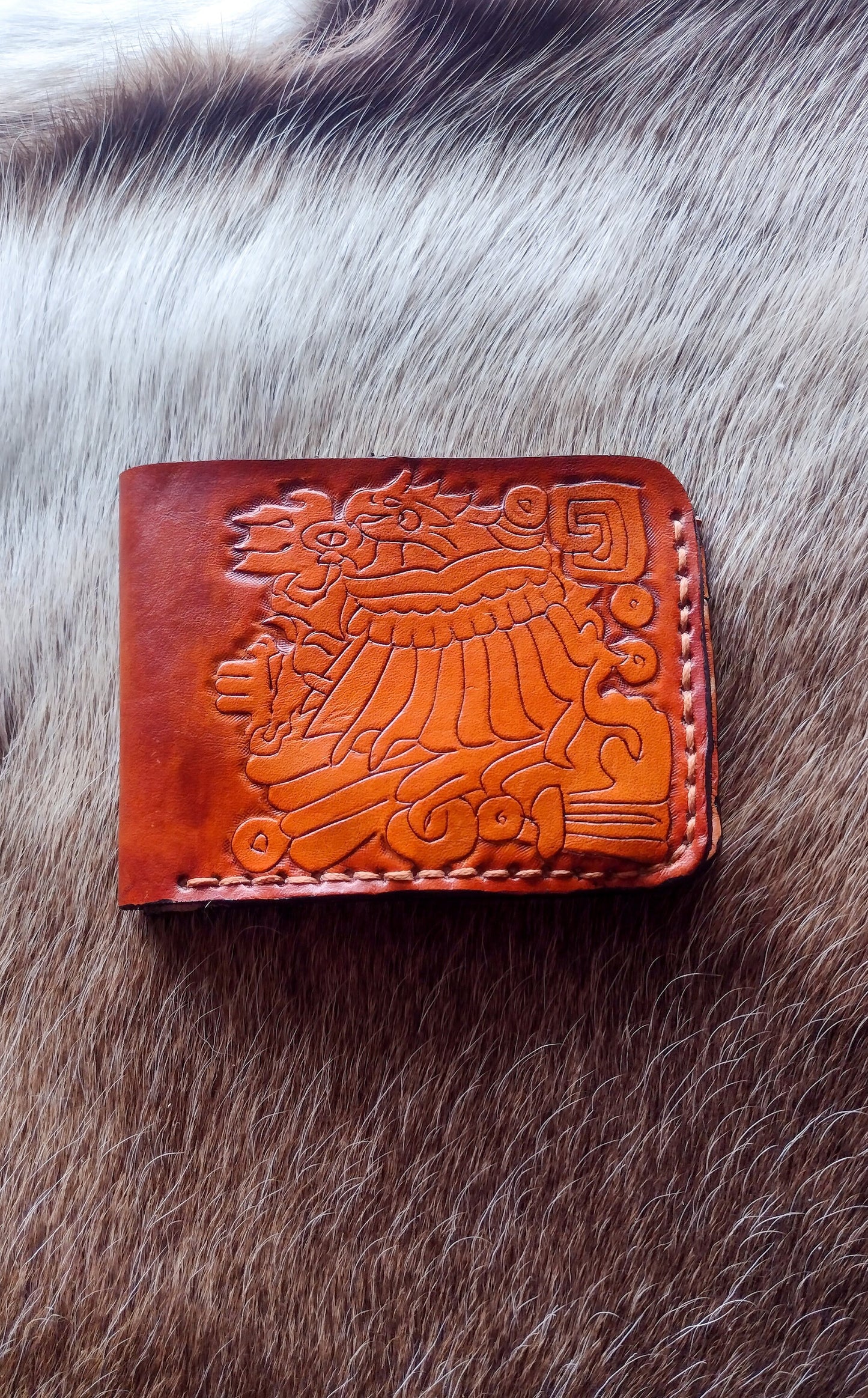 Mayan Eagle Bifold Wallet