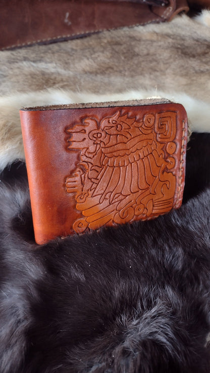 Mayan Eagle Bifold Wallet