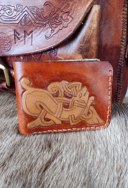 Knotwork Beast - Bifold Wallet