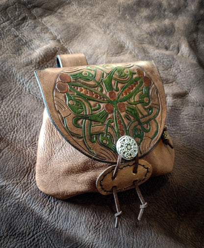 Leather Belt Bag - Fibula Animals