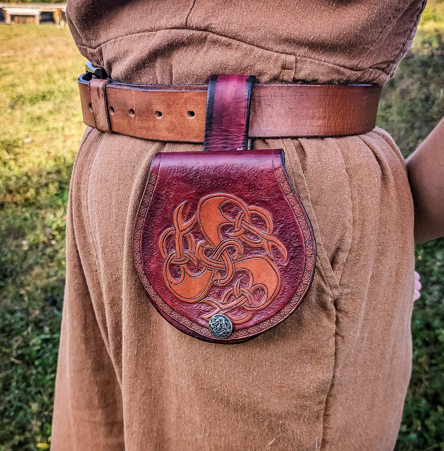 Tri-Serpent Small Belt Bag