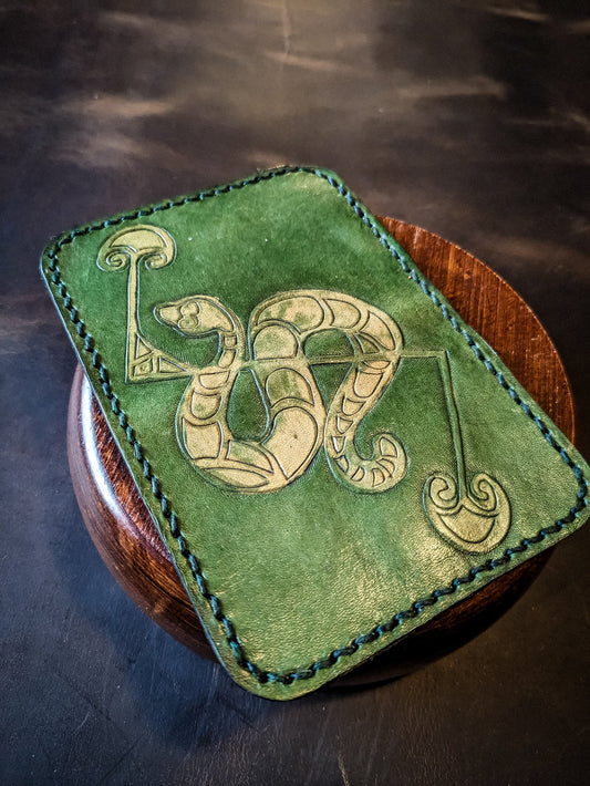 Pictish Snake Cardholder Wallet