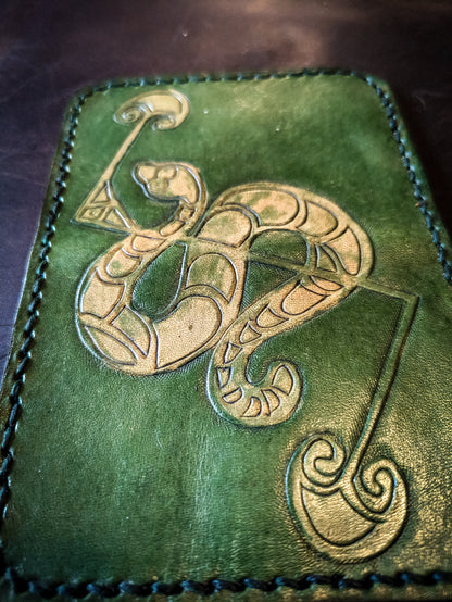 Pictish Snake Cardholder Wallet