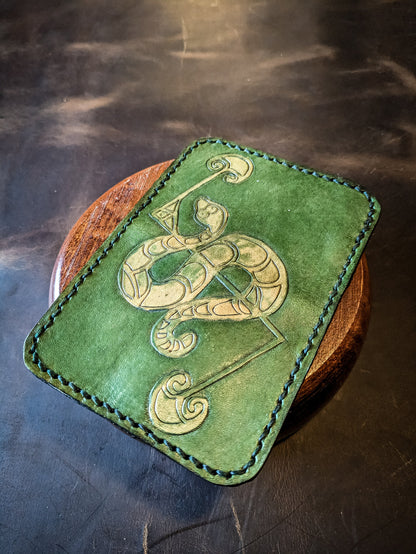 Pictish Snake Cardholder Wallet