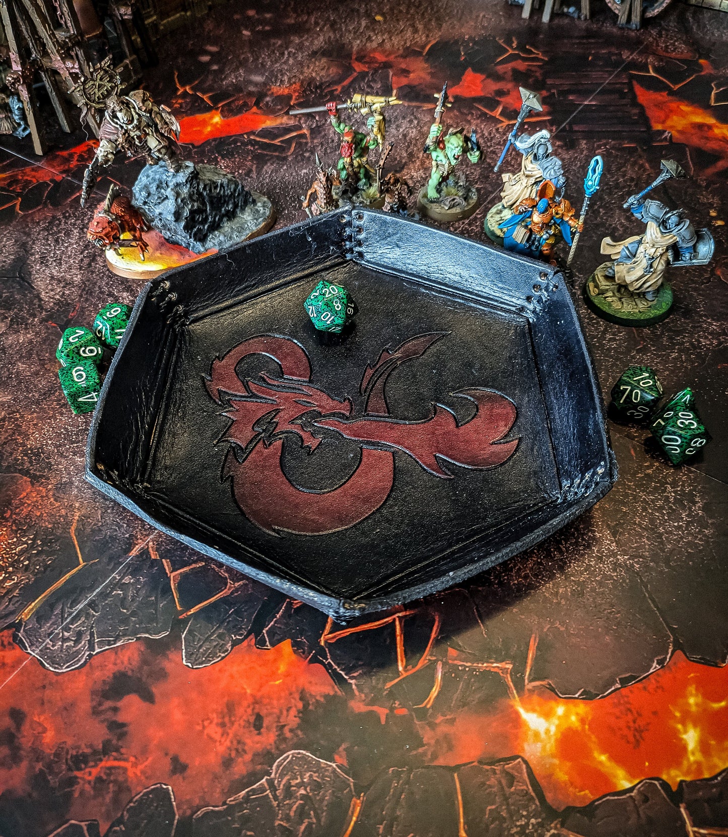 Themed Dice-roller Trays for Wargames and Tabletop
