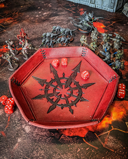 Leather Dice Trays